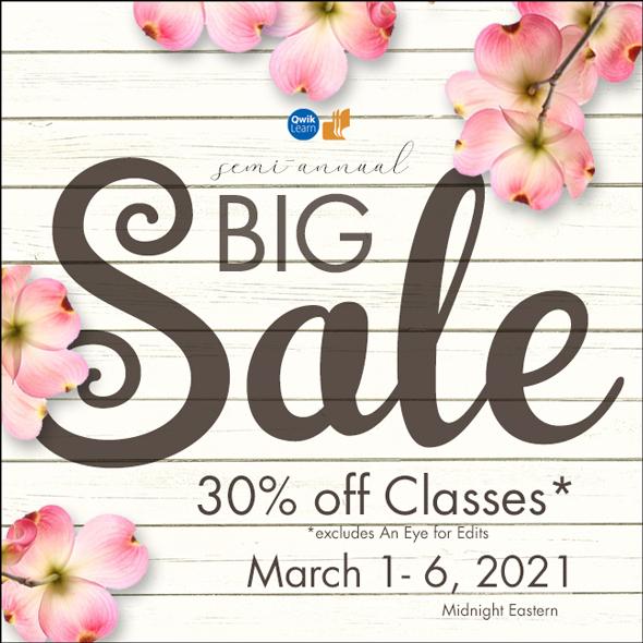 Big Sale 30% Off