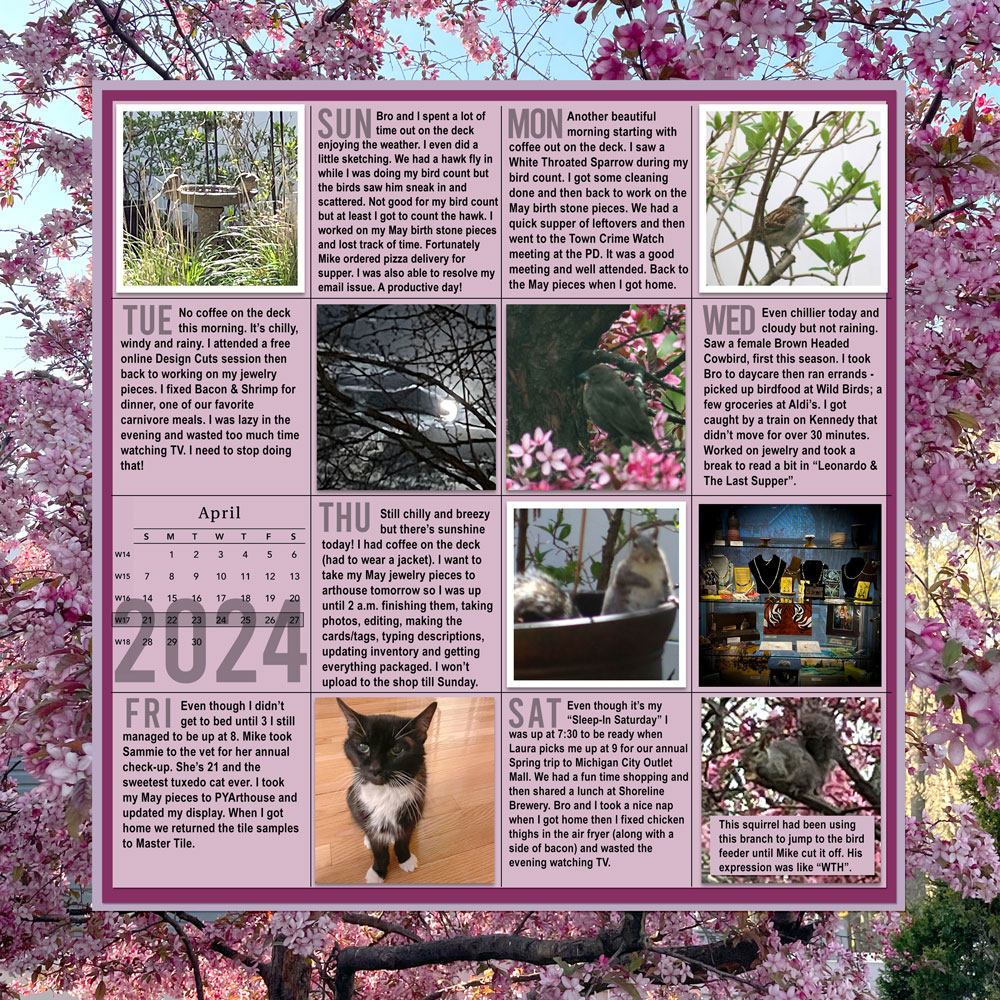 Sample Layout from the Gallery