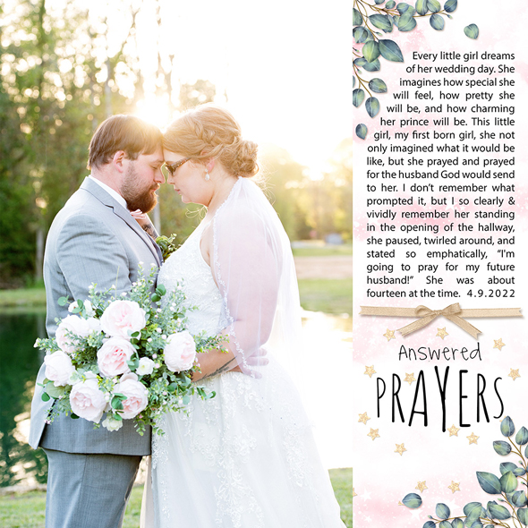 Sample Layout from the Gallery