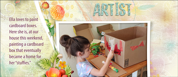 Curved Border Template