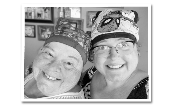 Jen White and her Mom