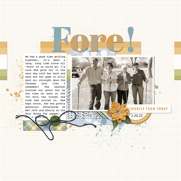 Sample Layout from the Gallery