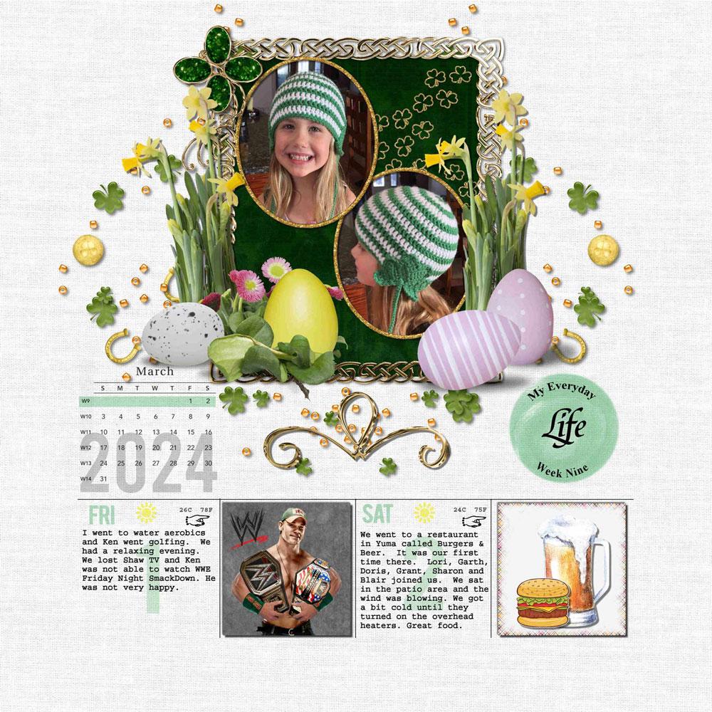Sample Layout from the Gallery