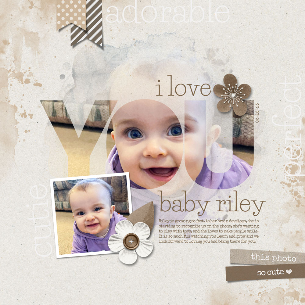 Sample Layout from the Gallery