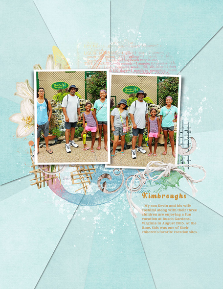 Sample Layout from the Gallery