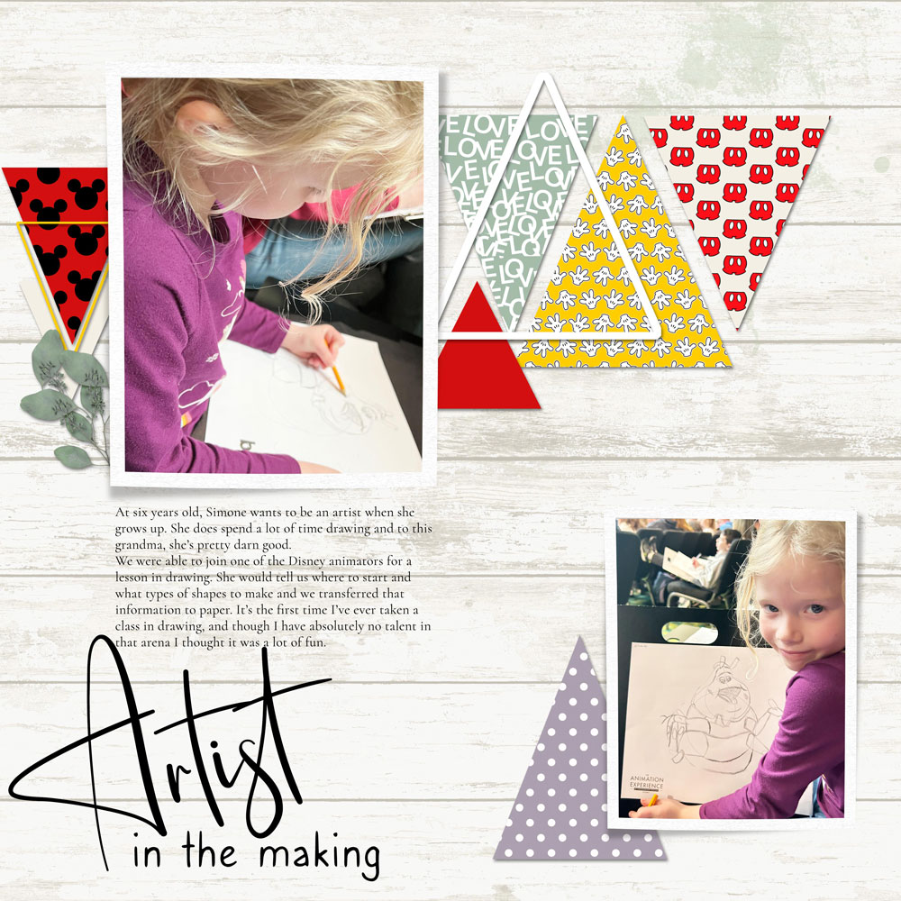 Sample Layout from the Gallery