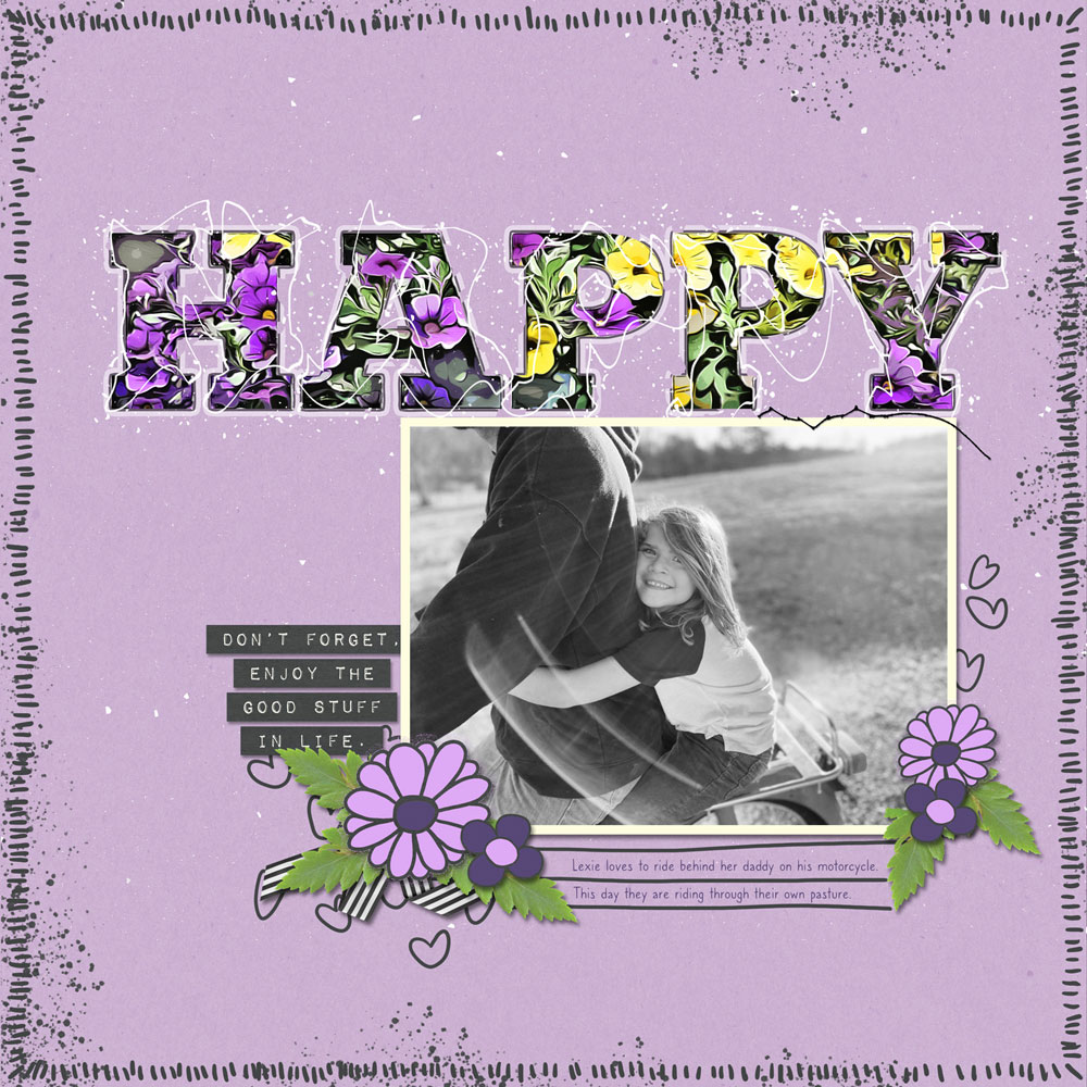 Sample Layout from the Gallery