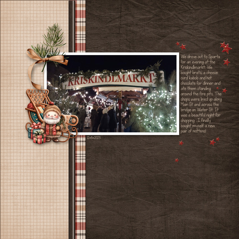 Sample Layout from the Gallery