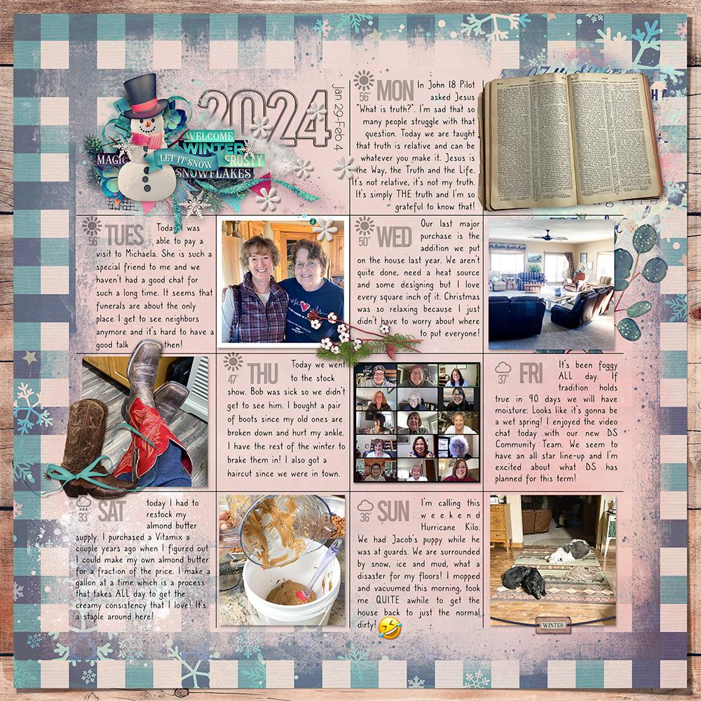 Sample Layout from the Gallery