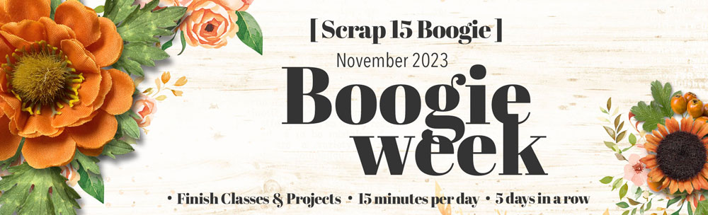 It's Boogie Week!