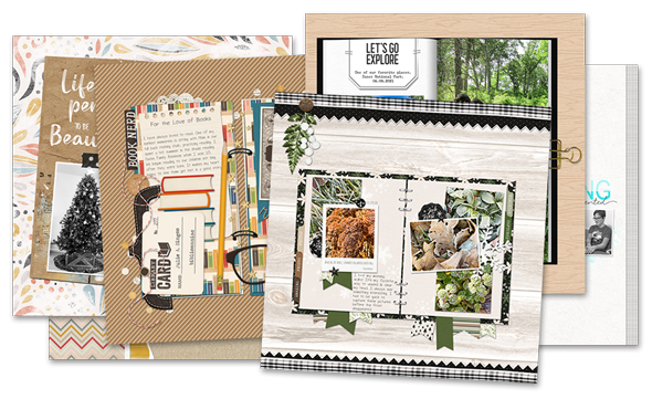 Digital Scrapper Premier 2021 Volum 7 Sample Pages