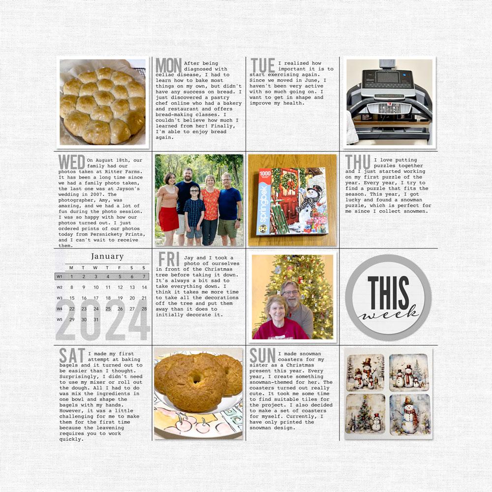 Sample Layout from the Gallery