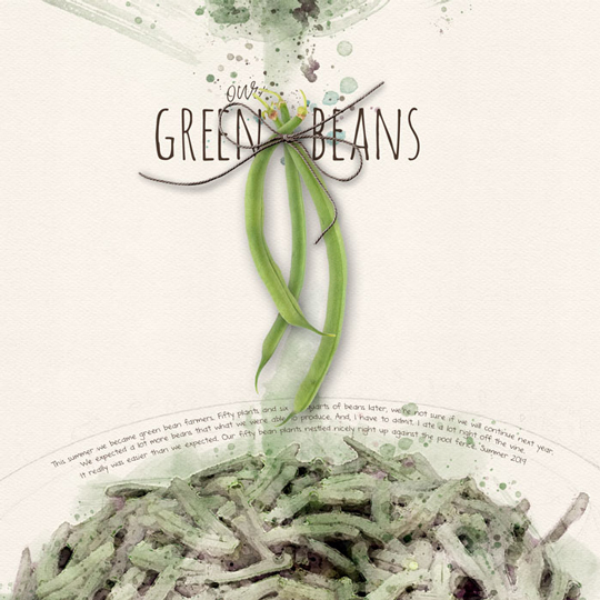 Sample Scrapbook Page