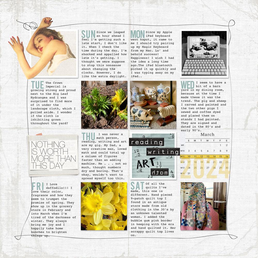 Sample Layout from the Gallery