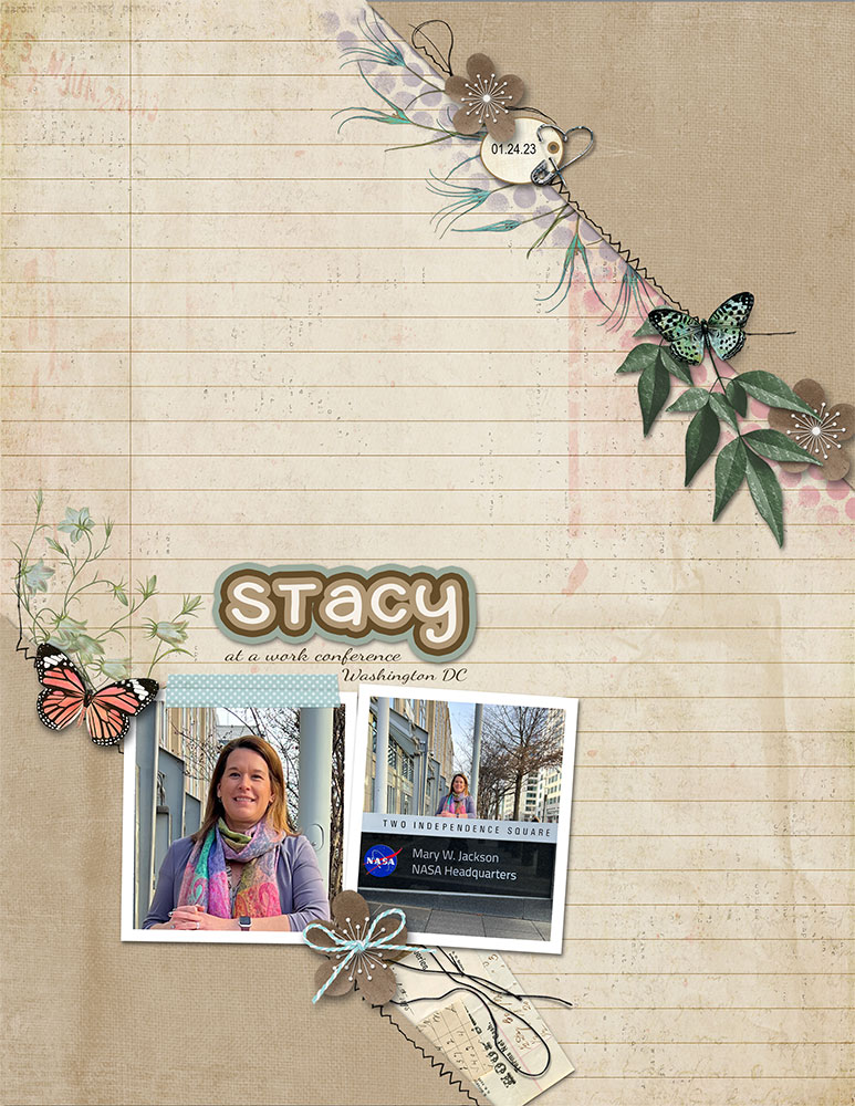 Sample Layout from the Gallery