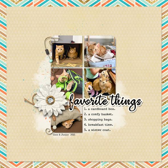 Sample Layout by by Julie Singco