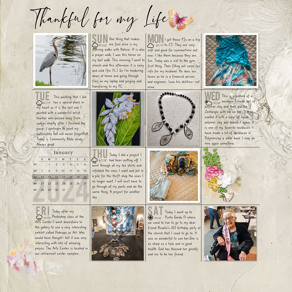 Sample Layout from the Gallery
