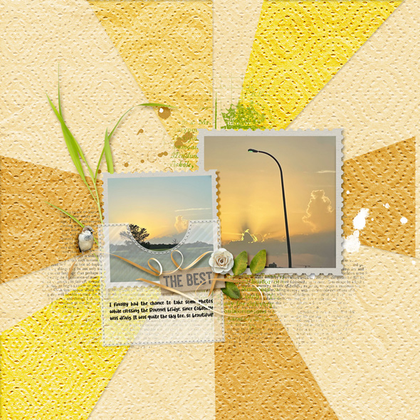 Sample Layout from the Gallery