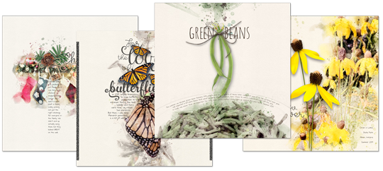 Sample Pages from Summer Harvest Mini Class