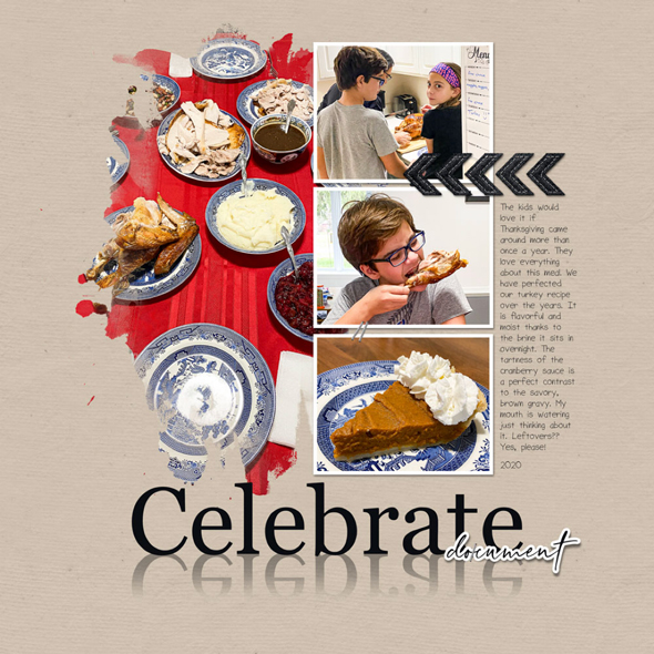 Sample Layout from the Gallery