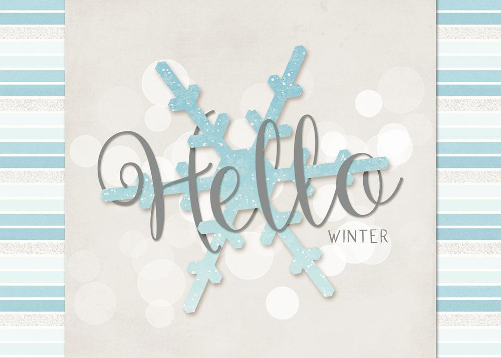 Sample Layout from the Gallery