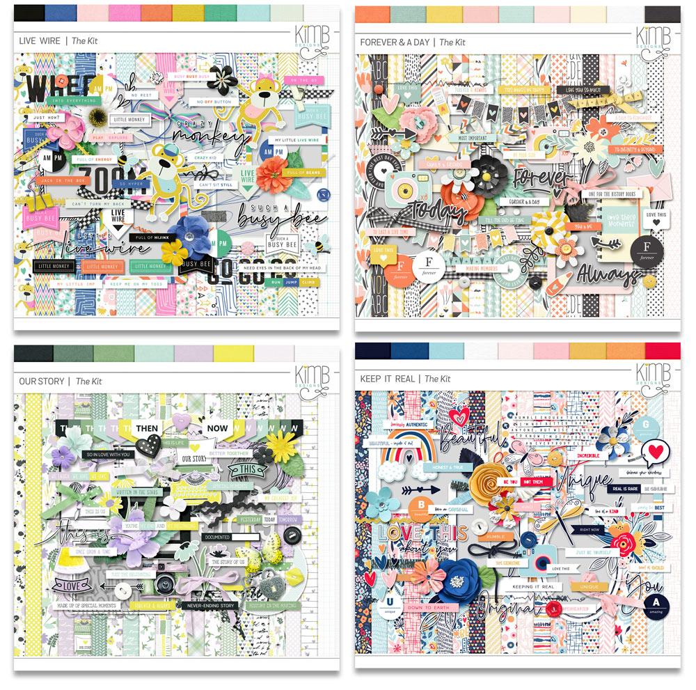 Save 50% on Kits by KimB Designs