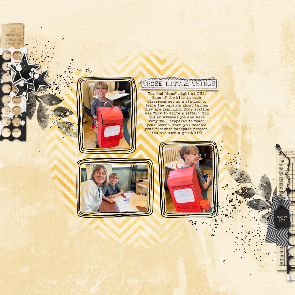 Sample Layout from the Gallery