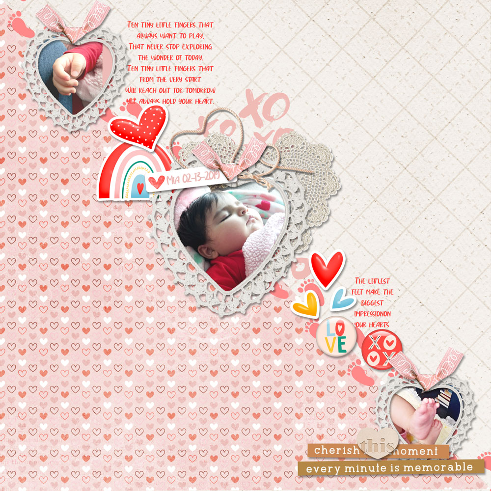 Sample Layout from the Gallery