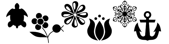 Examples of Dingbats