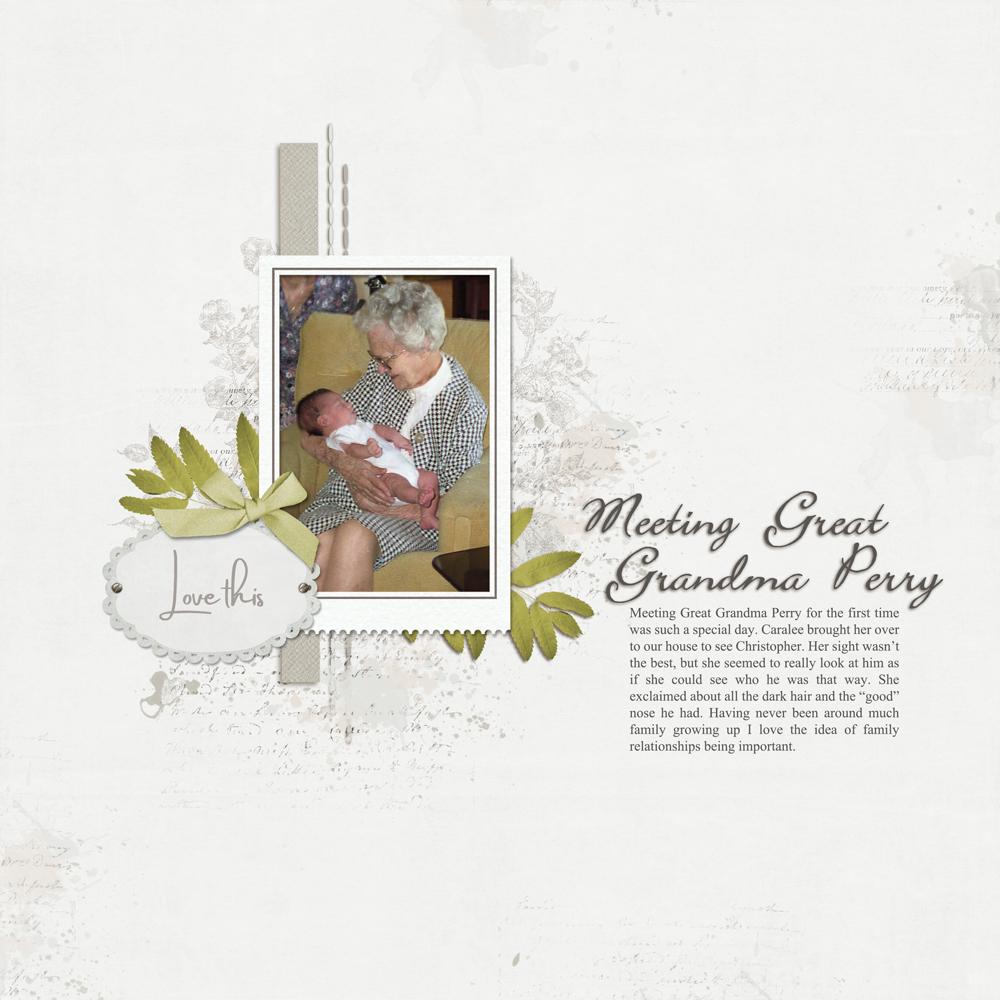 Sample Layout from the Gallery