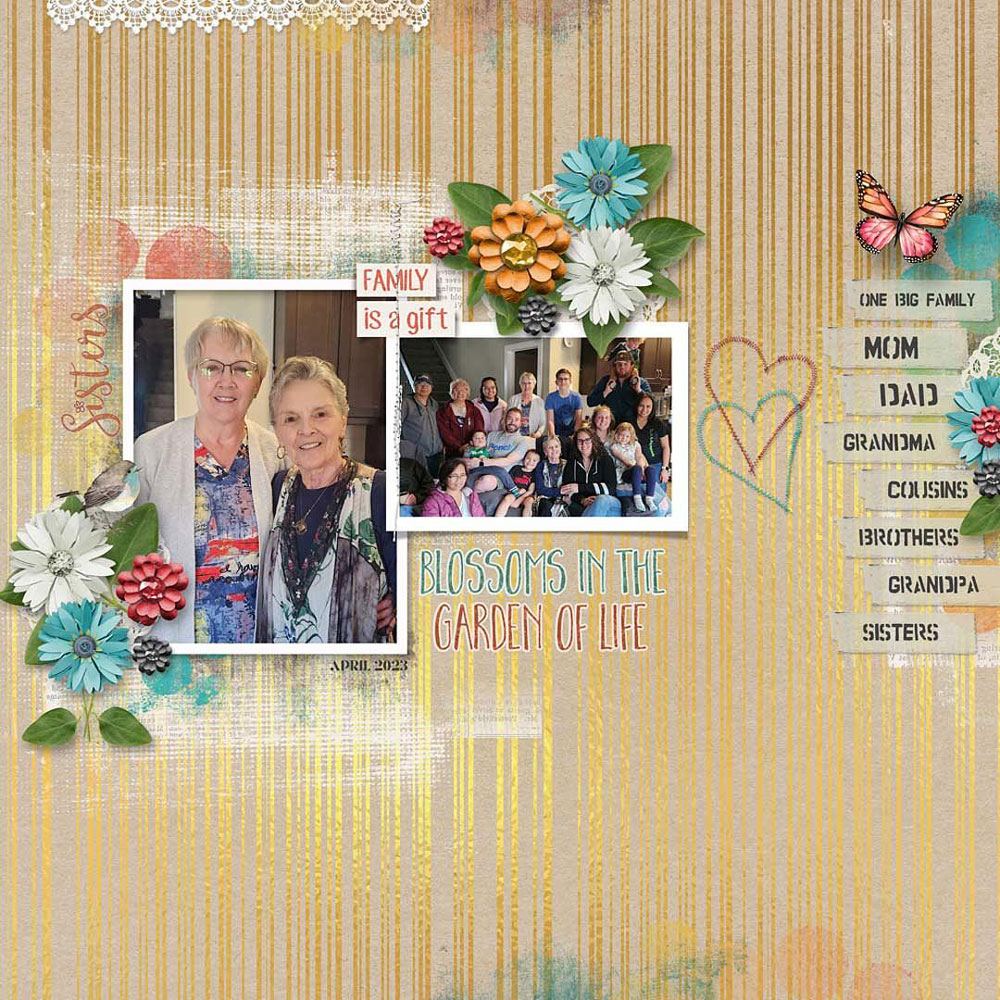 Sample Layout from the Gallery