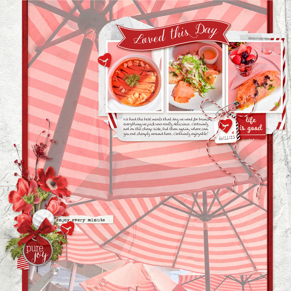 Sample Layout from the Gallery