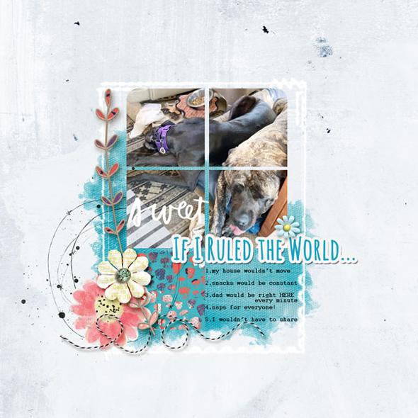 Sample Layout by Lori Bickford