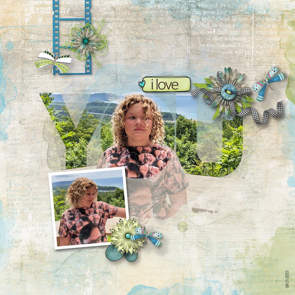 Sample Layout from the Gallery
