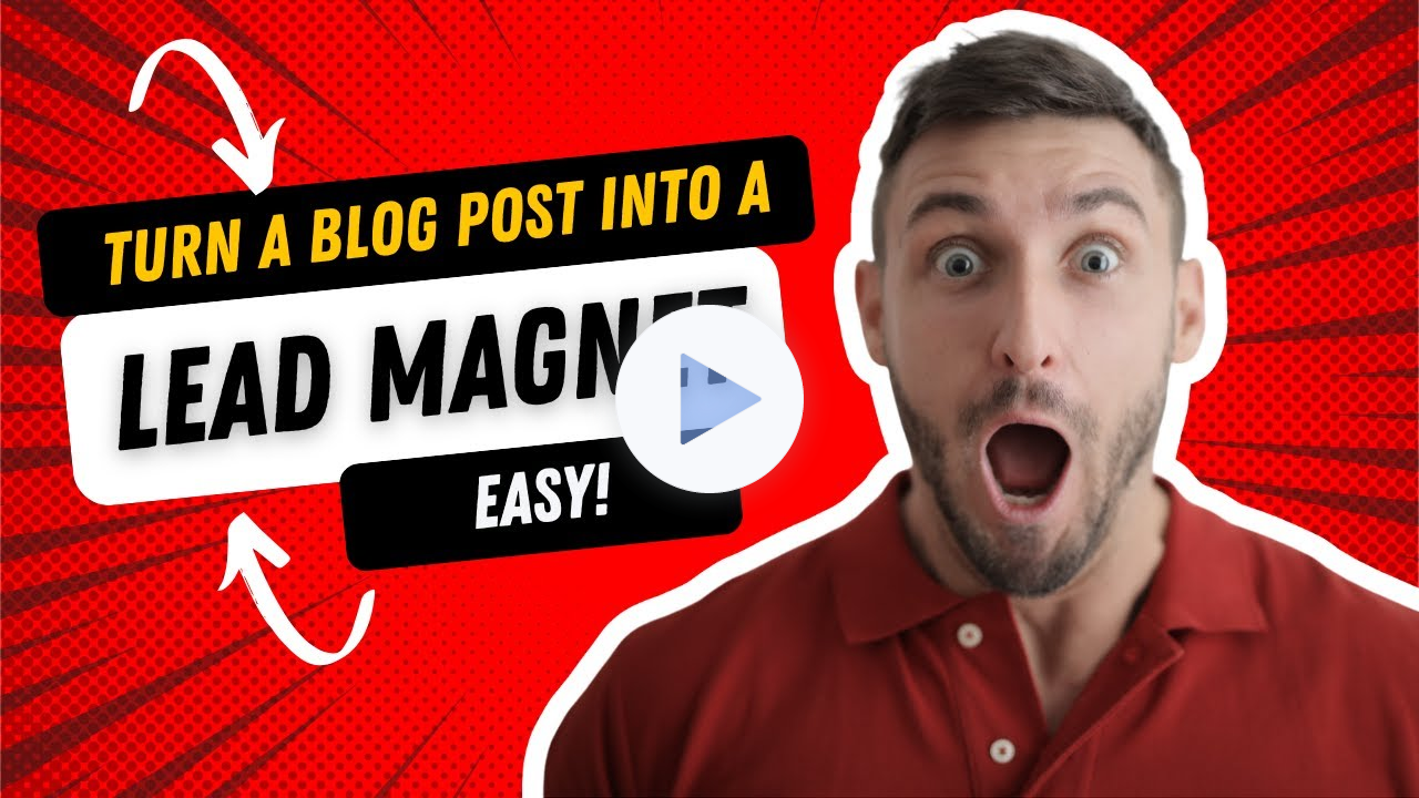 How to Turn a Blog Post Into a Lead Magnet #MMO