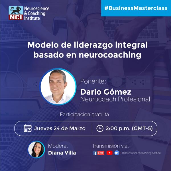 Masterclass Modelo De Liderazgo Integral Basado En Neurocoaching 9297