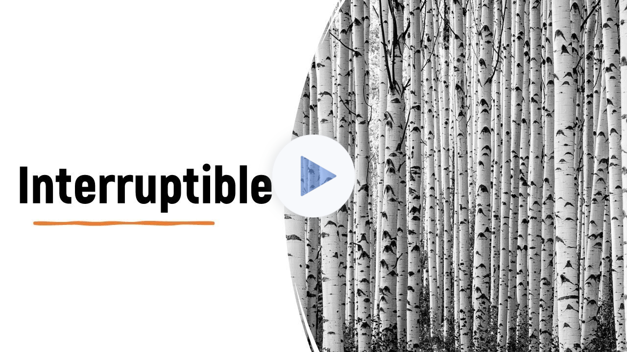 Bible Studies for Life, November 9, 2025 Being Interruptible