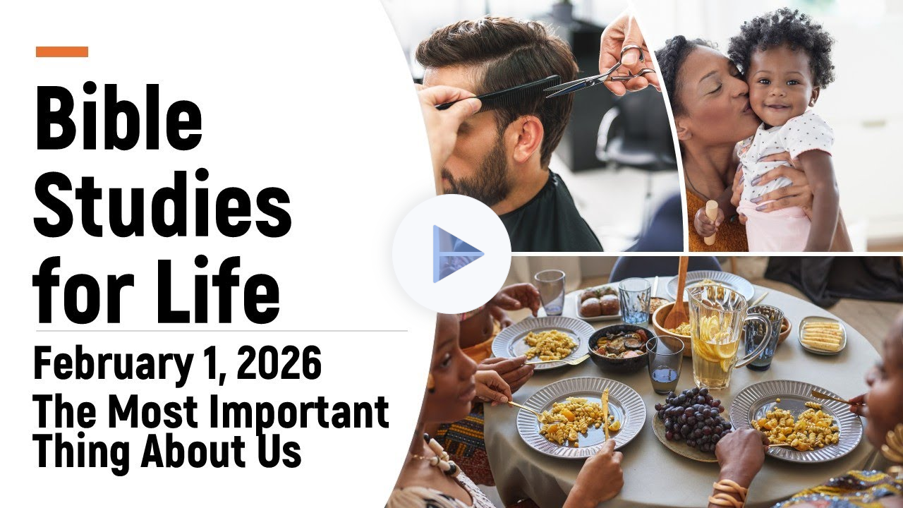 Lifeway, Bible Studies for Life, February 1 / What comes to our mind when we think about God...