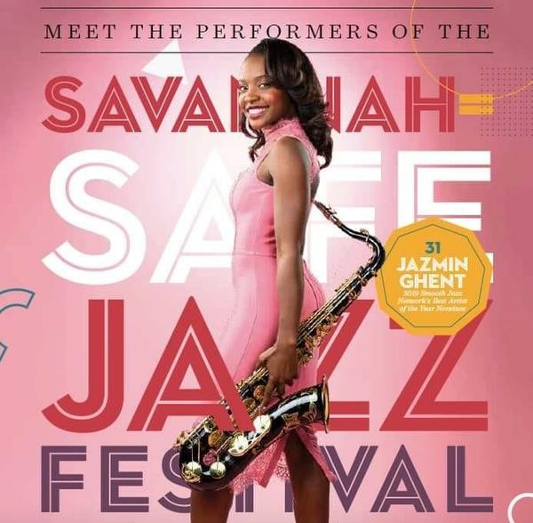 Jazmin Ghent at Savannah-Safe Jazz Fest