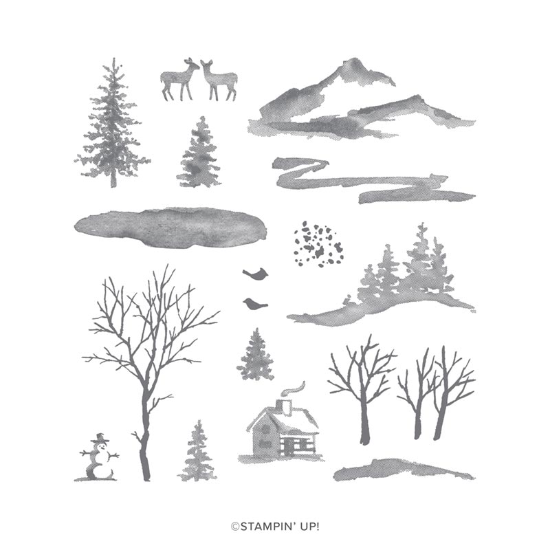 Snow Front Stamp Set