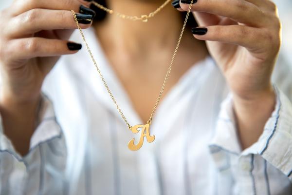 Initial Letter necklace