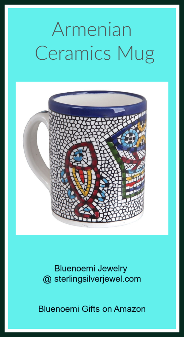 Armenian Ceramic Mug 19 usd