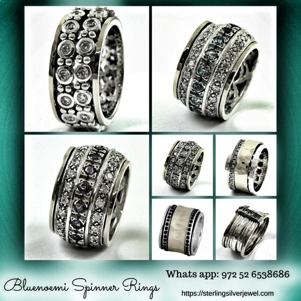 Spinner rings collection