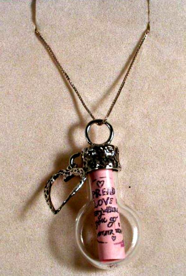 Wish in a Bottle necklace