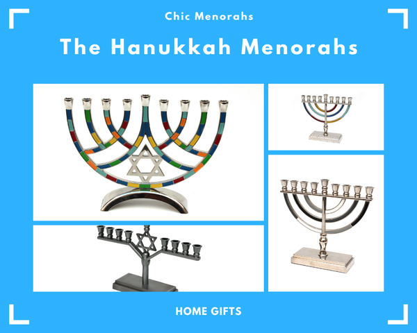 Menorahs for Hanukkah