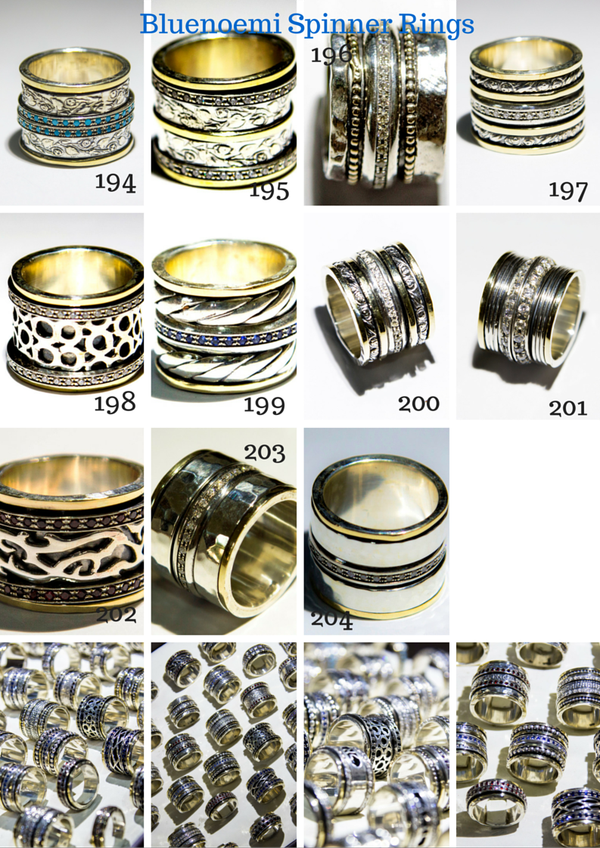 Spinner rings