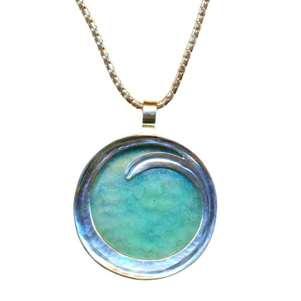 Roman glass necklace