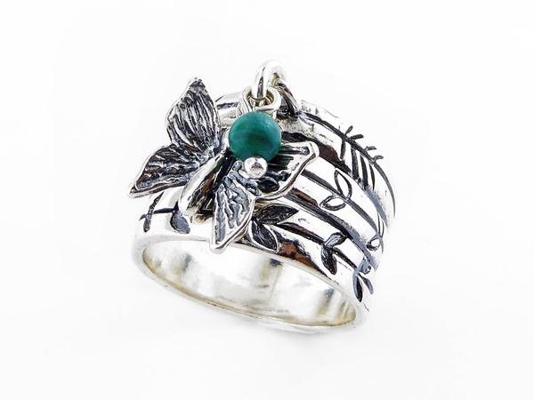 butterfly charm ring