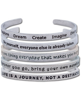 Quotes on Bracelets