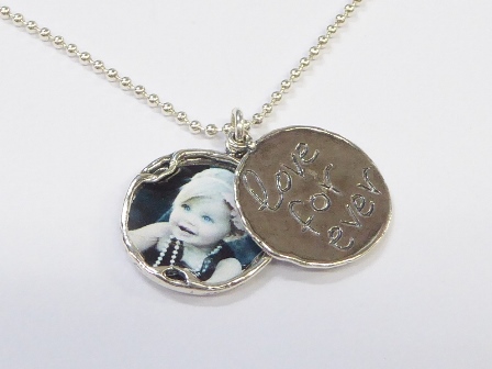 Locket necklace for your treasures